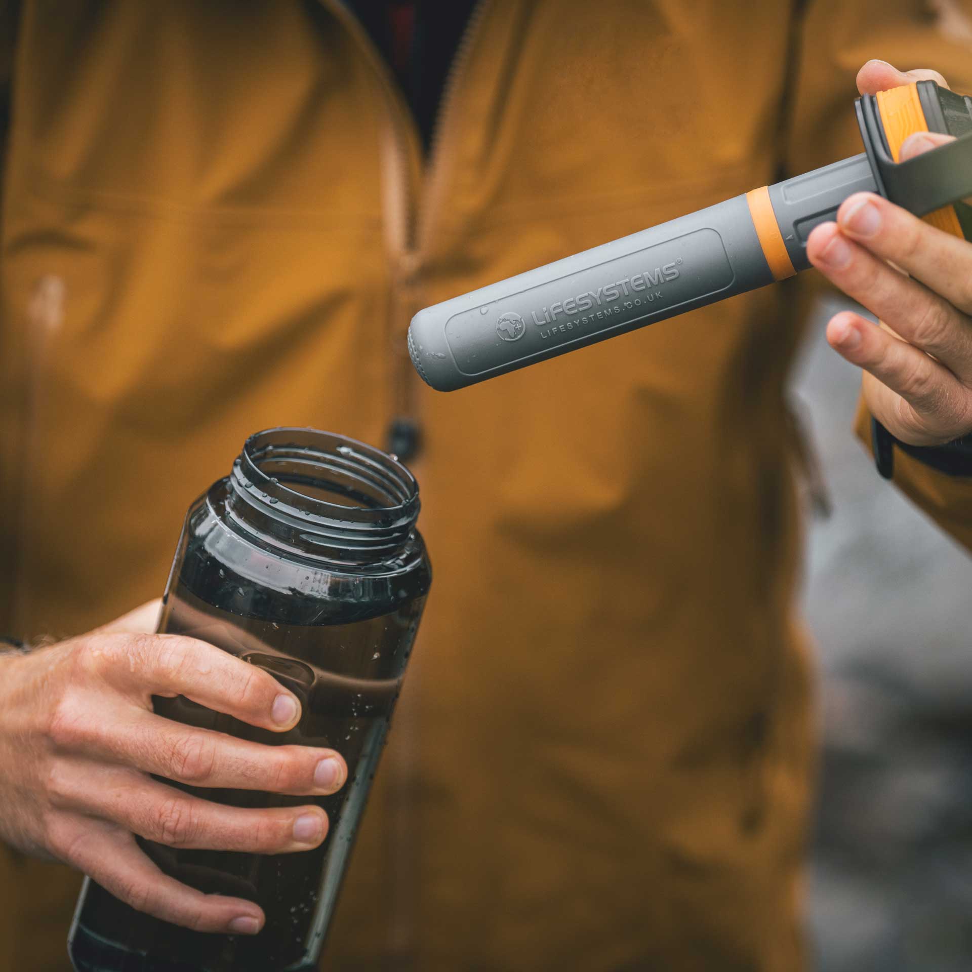Water Filter+ Purifier Bottle