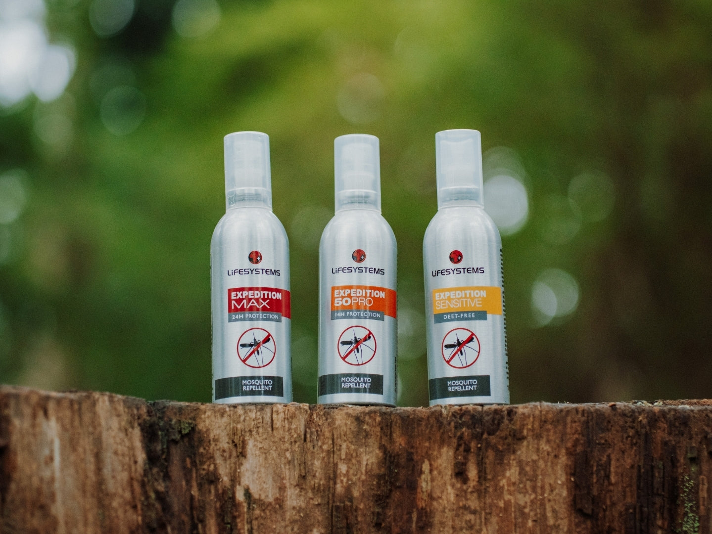 Lifesystems Expedition Max, Pro & Sensitive Insect Repellents