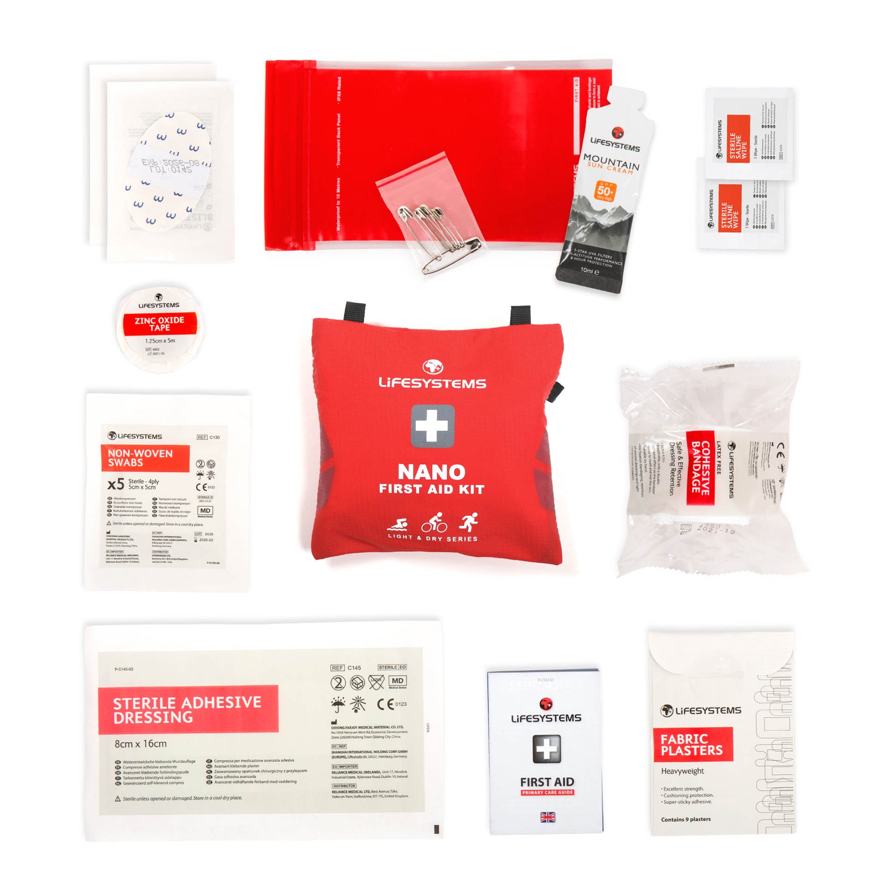 Light & Dry Nano First Aid Kit | Waterproof First Aid Kits | Lifesystems