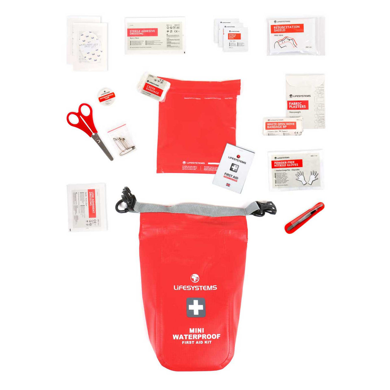 Mini First Aid Guide Mini Waterproof First Aid Kit | Lifesystems