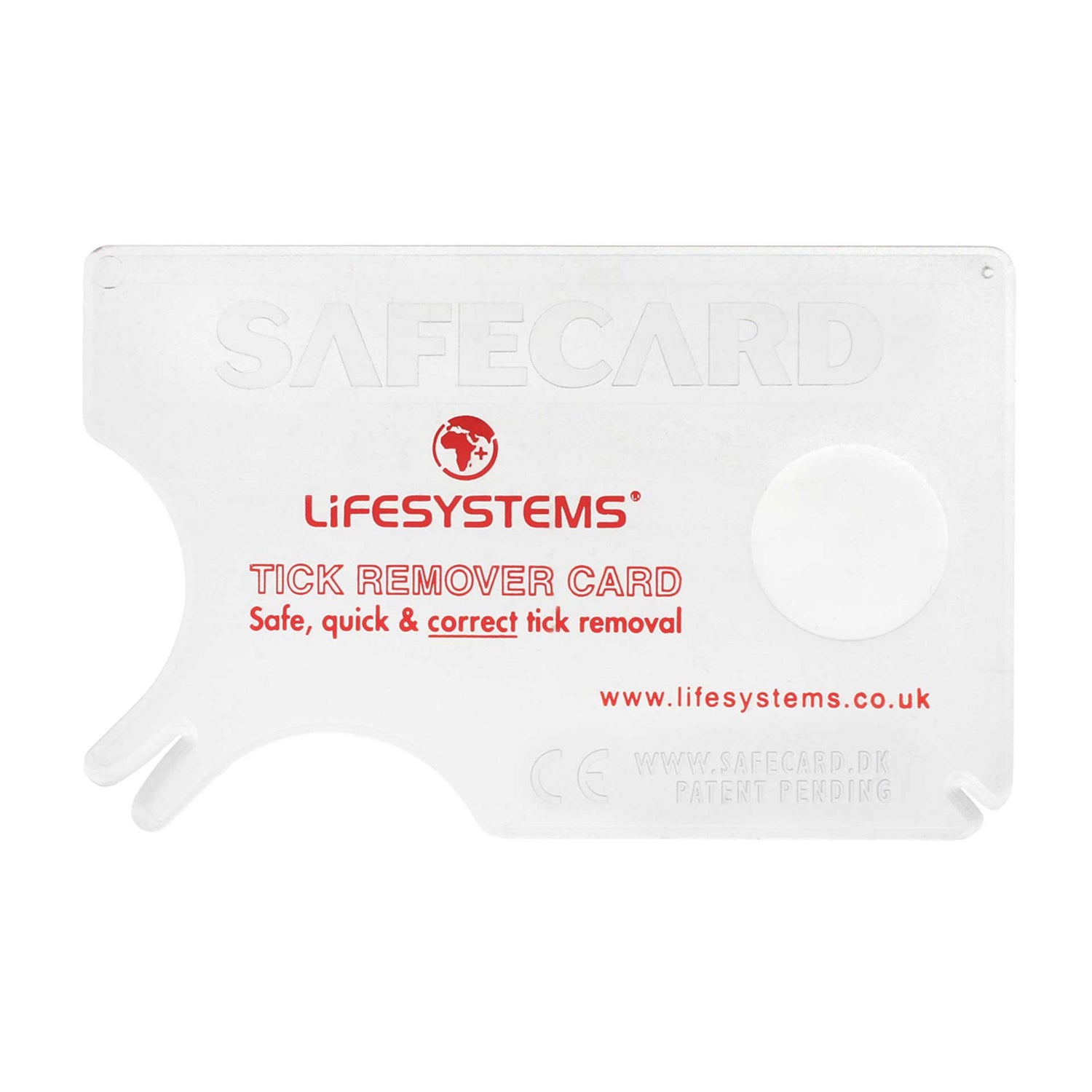 Tick Removal Tool | Tick Remover Card | Lifesystems