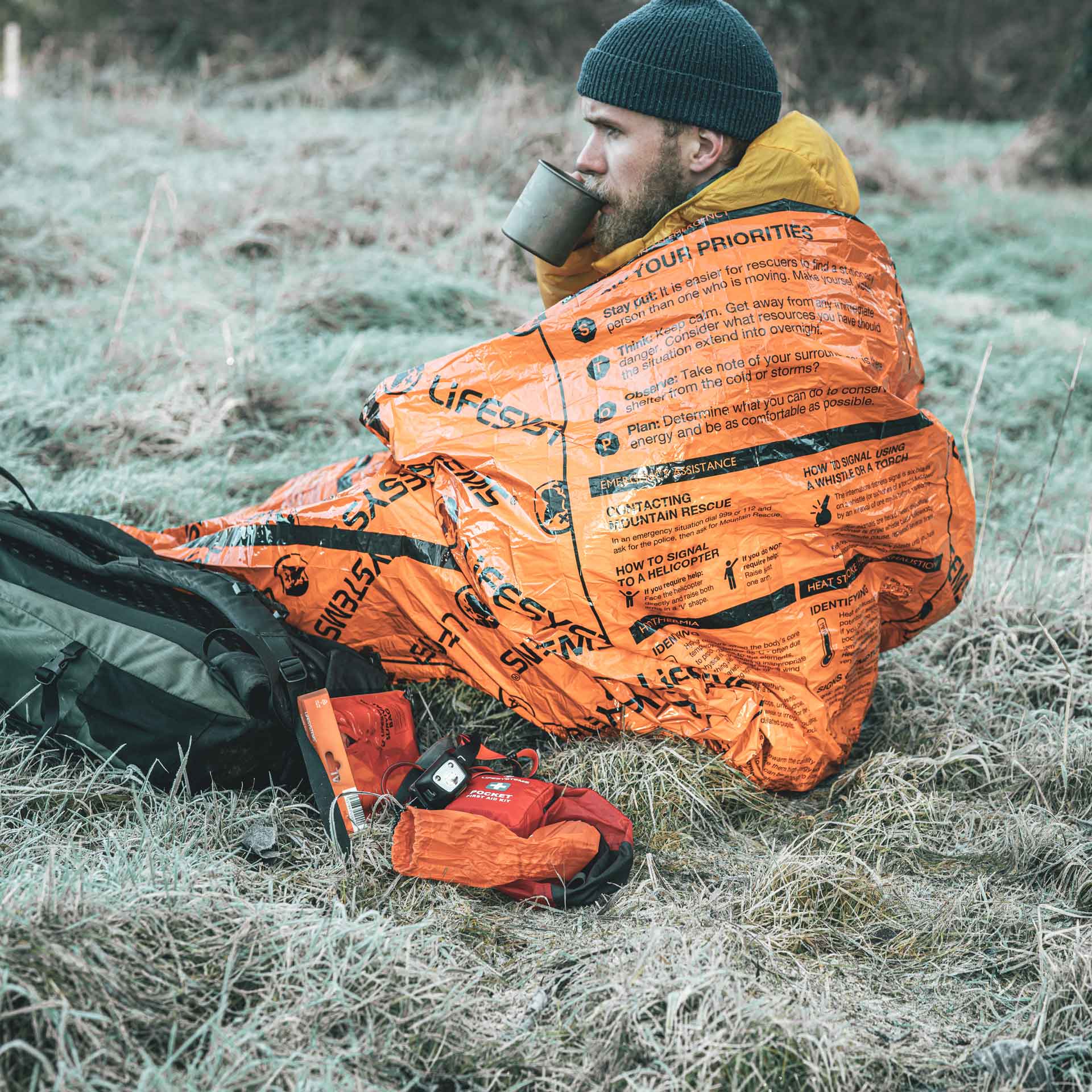 Heatshield Thermal Bag Bivvy Bag Lifesystems