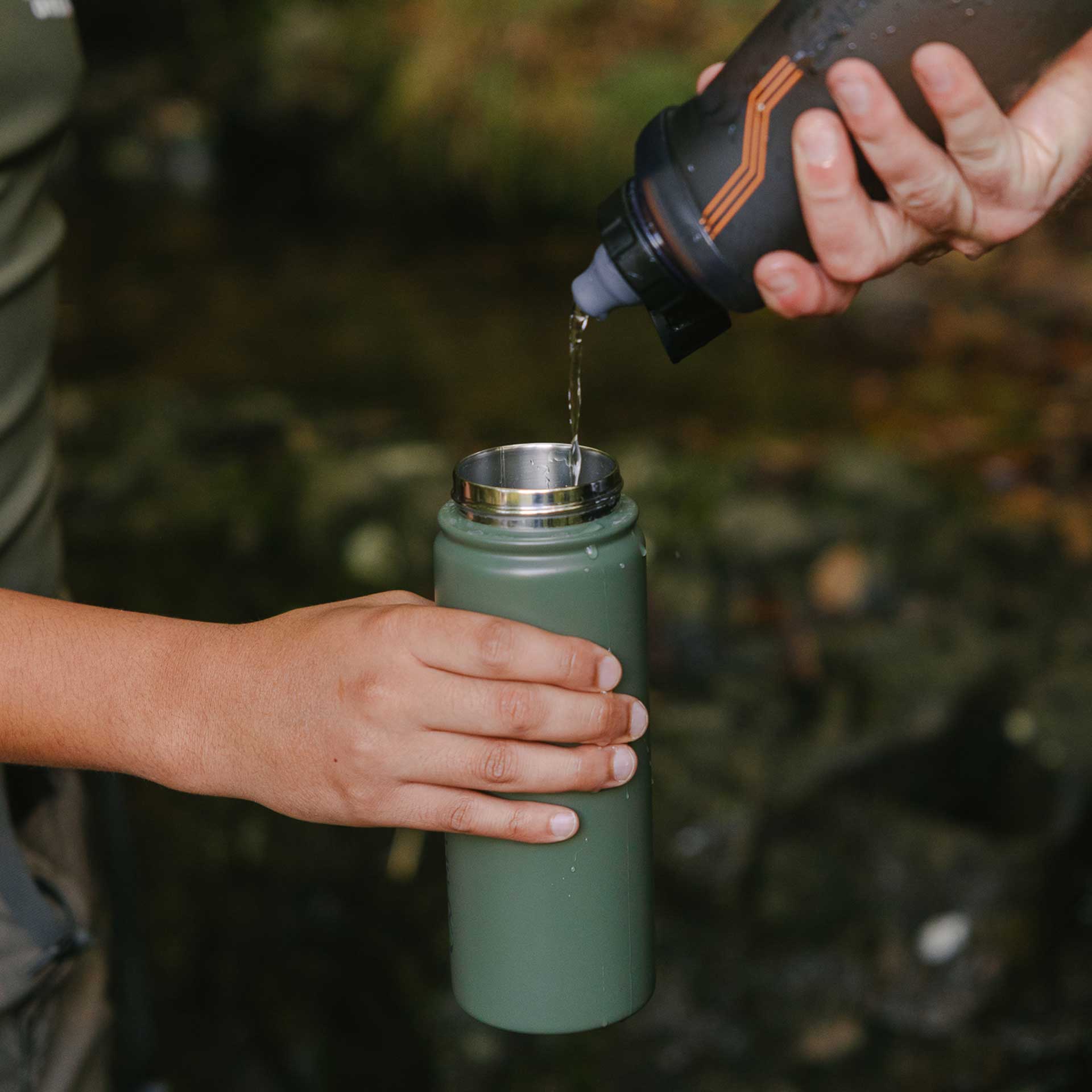 Water Filter Purifier Soft Flask - variant[1000ml]