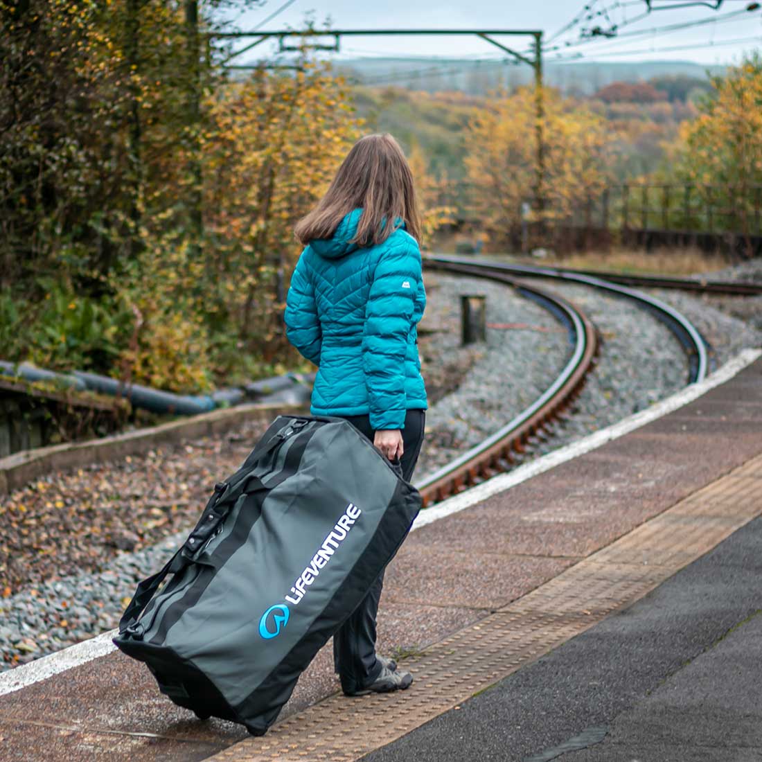 Lifeventure Expeditie Cargo Duffle, 50 liter, Zwart Lifeventure Expeditie Cargo Duffle, 50 liter, Zwart
