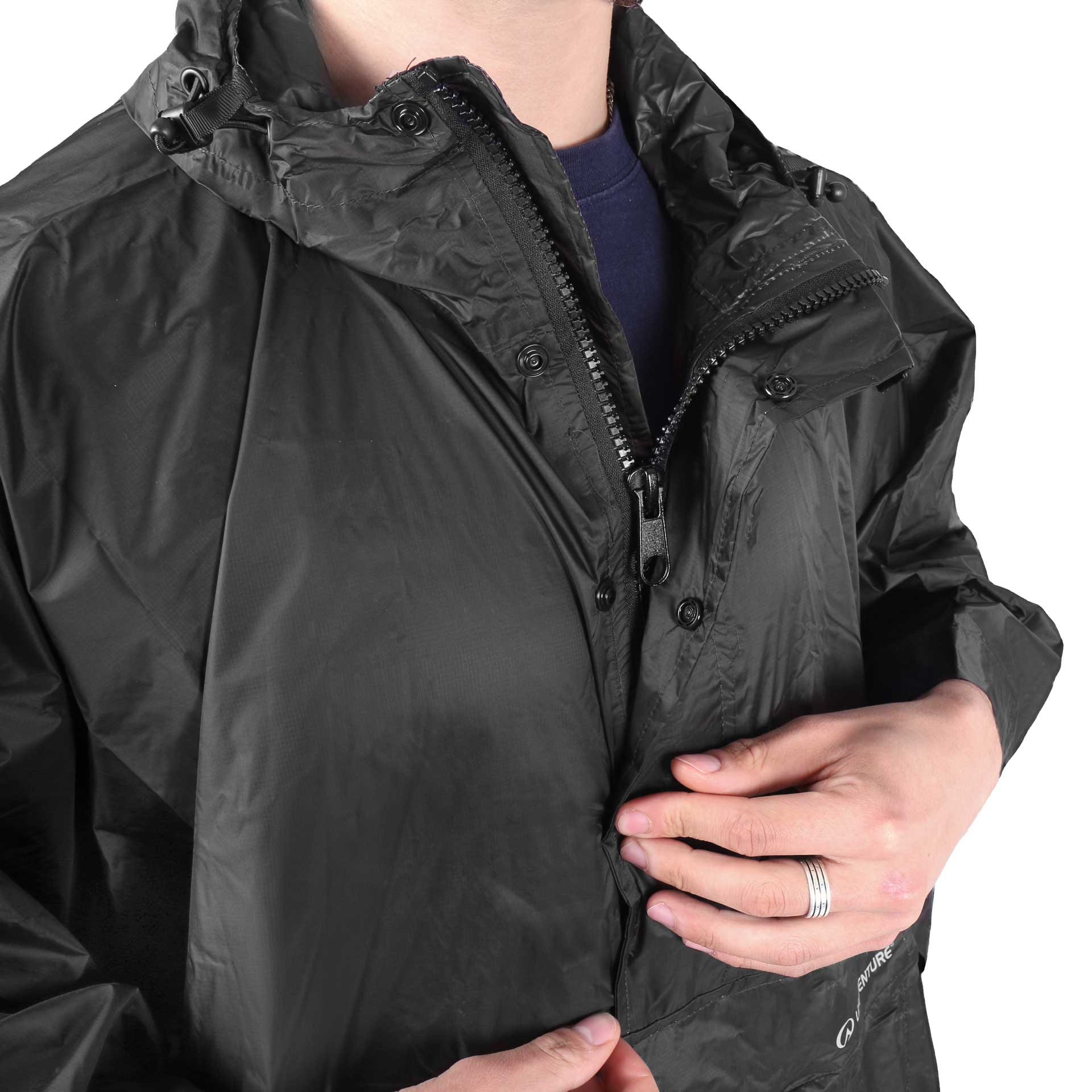 Waterproof Poncho - variant[Black]
