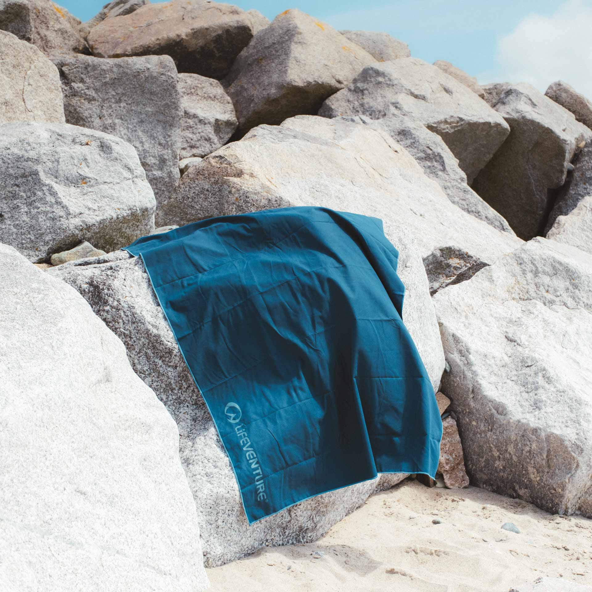 SoftFibre Recycled Towels - variant[Navy]