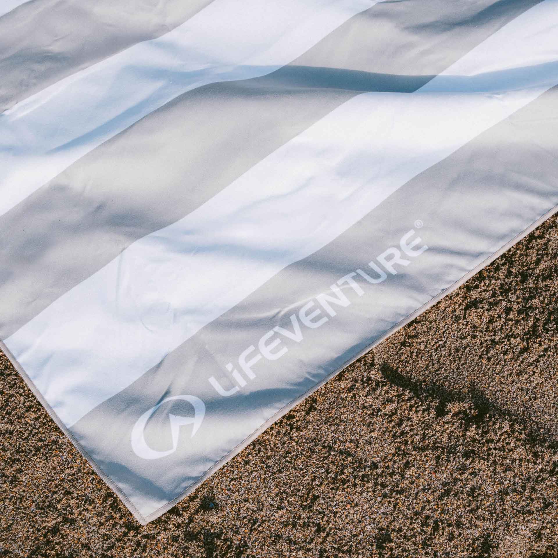 SoftFibre Recycled Towels - variant[Beige Stripe]