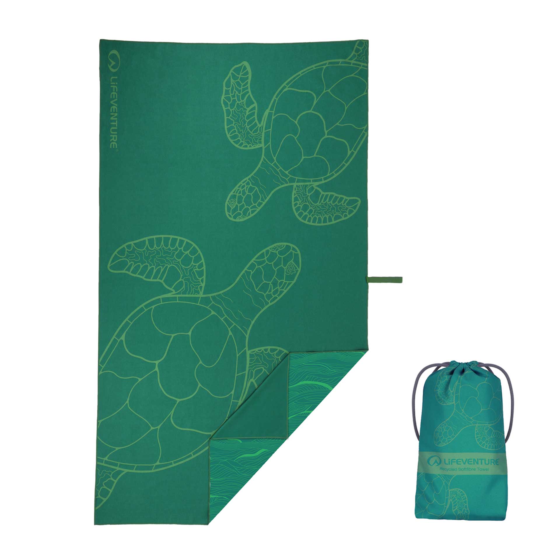 SoftFibre Recycled Towels - variant[Turtle]