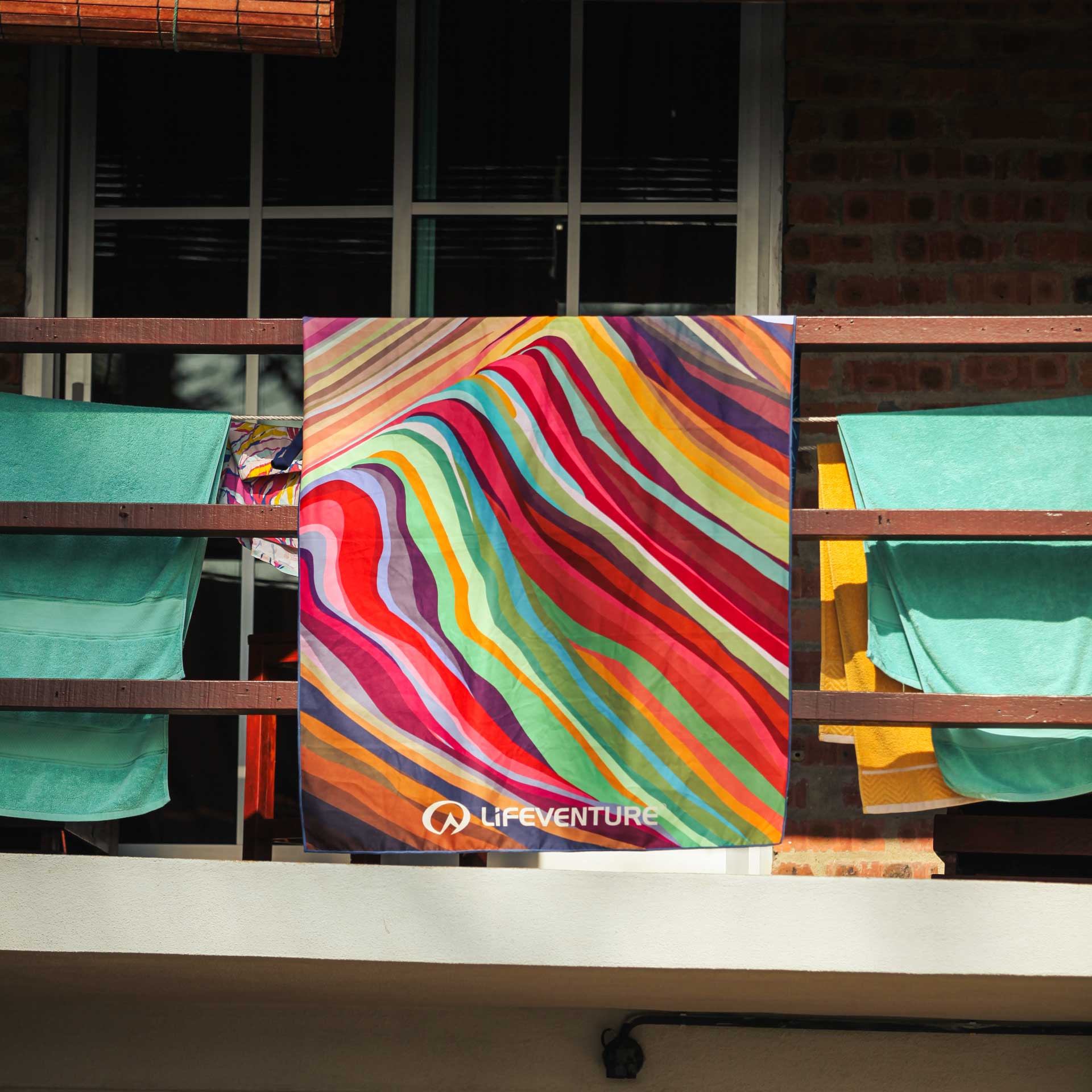 SoftFibre Recycled Towels - variant[Rainbow Mountain]