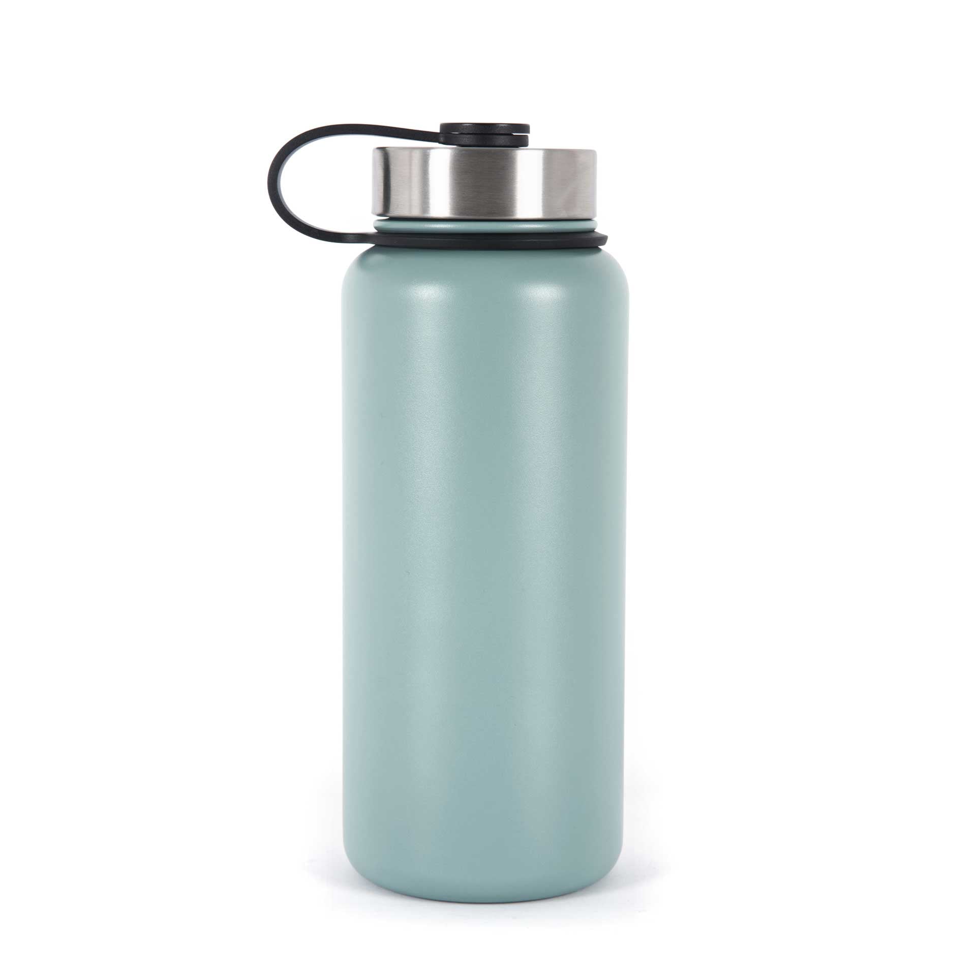 Stainless Steel Flask 1000ml - variant[Matt Ice Blue]