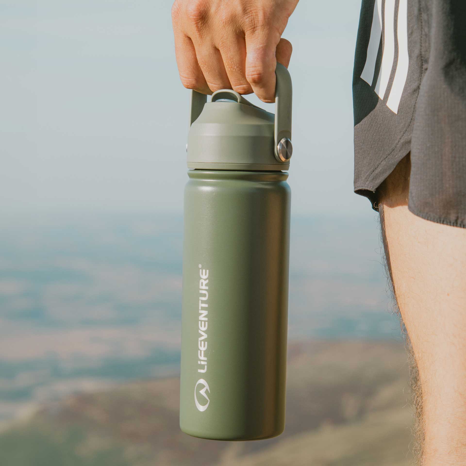 Flip-Top Flask - variant[Khaki]