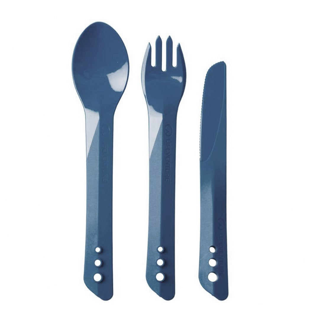 Ellipse Camping Tableware Set - variant[Navy]