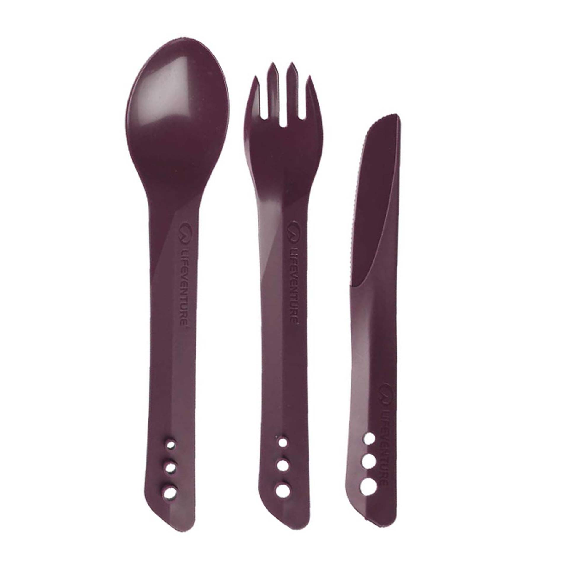 Ellipse Camping Tableware Set - variant[Purple]