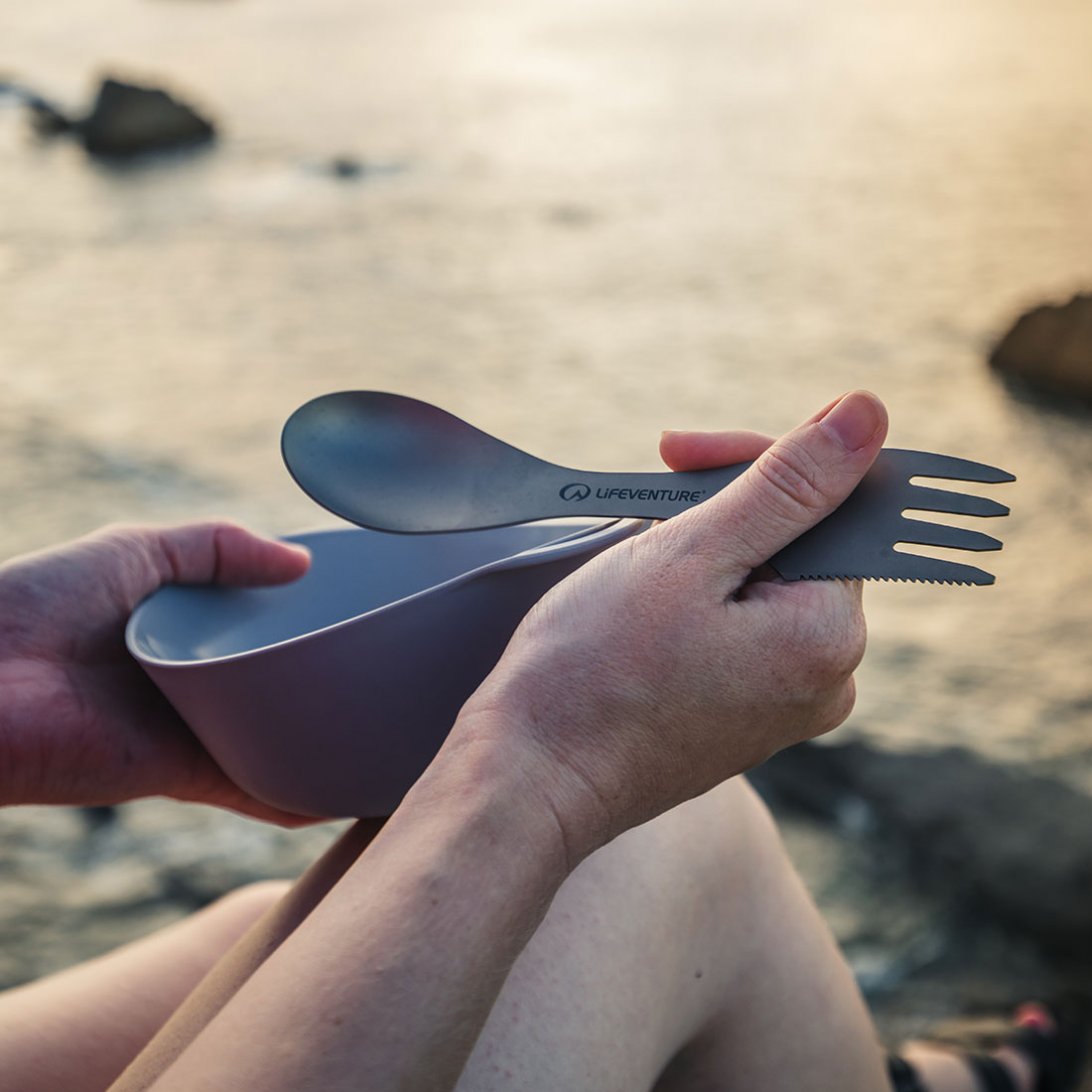 Ellipse Camping Bowl - variant[Light Grey]