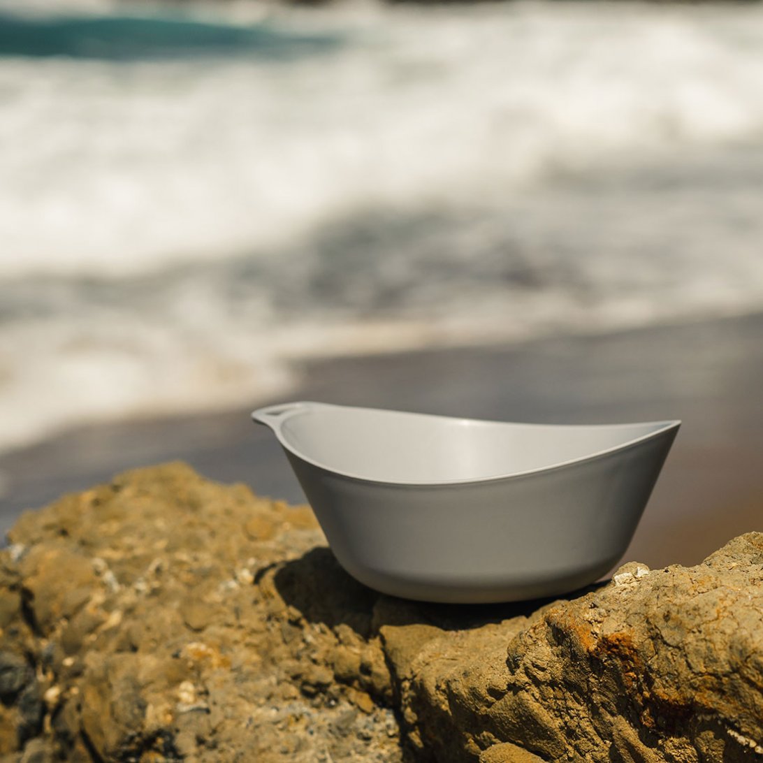 Ellipse Camping Bowl - variant[Light Grey]