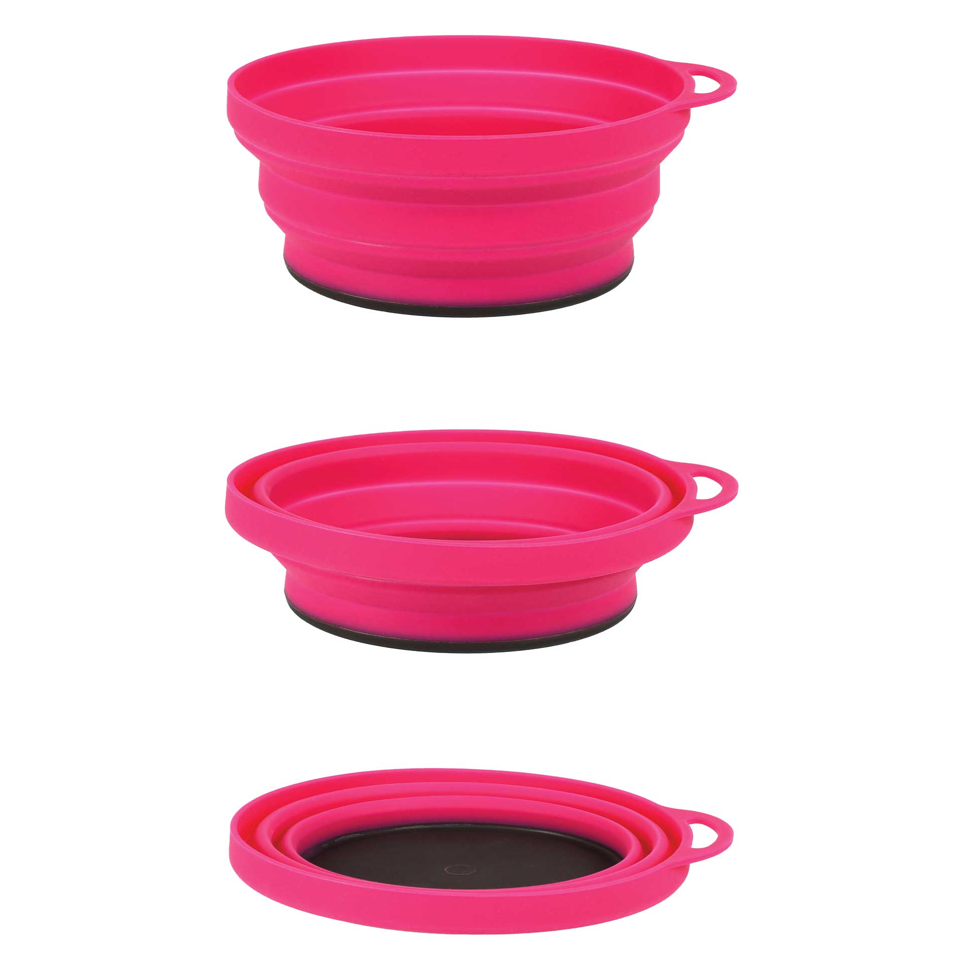 Ellipse Collapsible Bowls - variant[Pink]