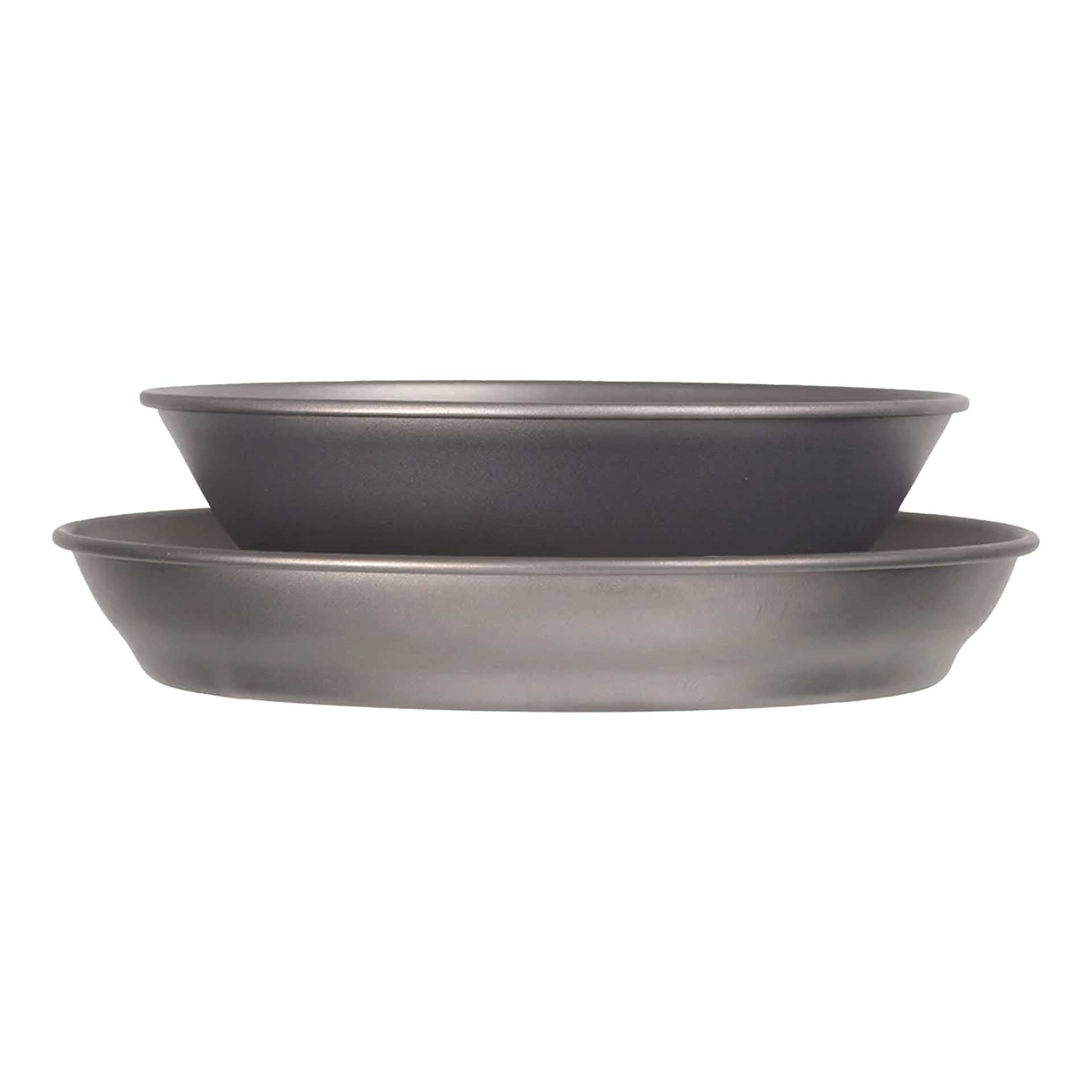 Titanium Camping Plate & Bowl Set