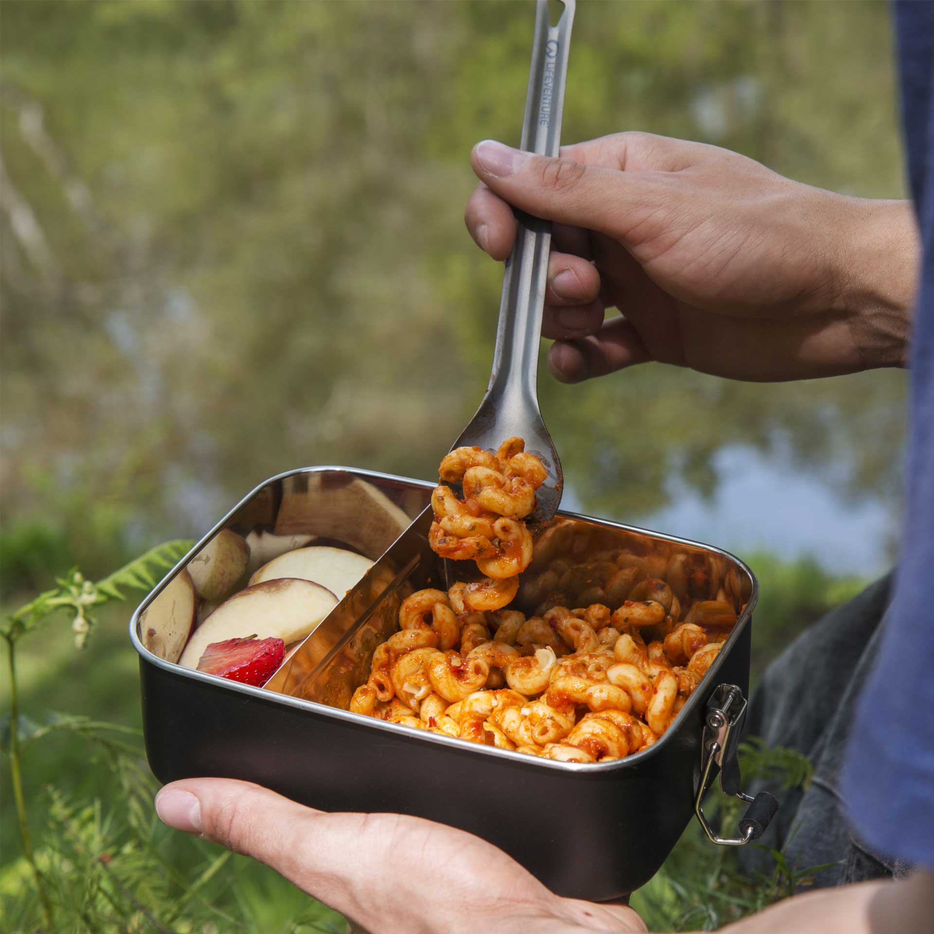 Titanium Long Spork