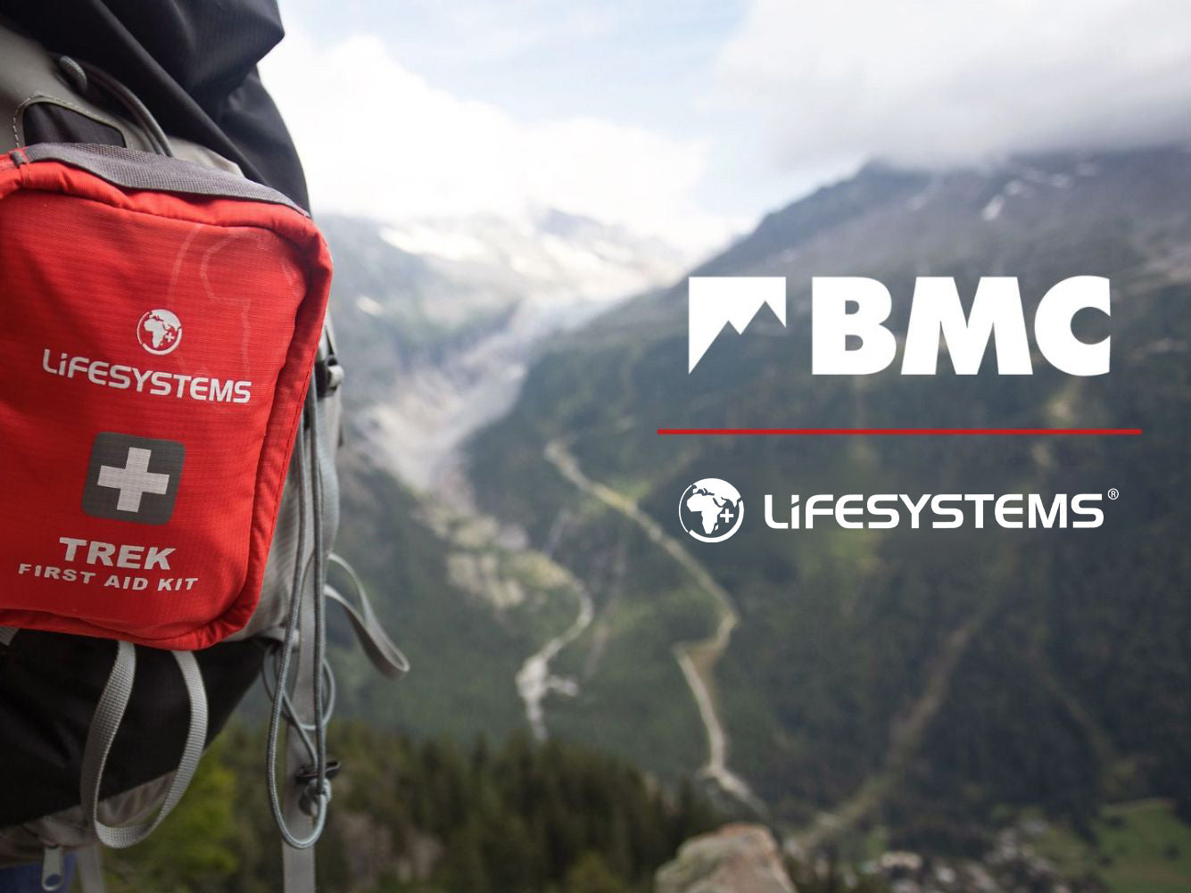 BMC x Lifesystems Logo Lock Up